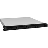 Synology RackStation RS820RP+ serveur de stockage NAS Rack (1 U) Ethernet/LAN Noir C3538 NAS, Rack (1 U), Intel Atom®, C3538, Noir