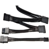 be quiet! CM-61050 1 m, Câble Noir, 1 m, Molex (4-pin), Noir, Dark Power Pro 8- , Straight Power E9- , Pure Power L8- / Power Zone, 86 mm, 230 mm