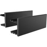 be quiet! Couvercle de fente pour disque dur pour Silent Base 601/801/Dark Base700, Finition Noir