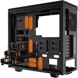 be quiet! PURE BASE 600 Window, Moyenne tour Noir/Orange,  boîtier tour noir/orange, Window-Kit