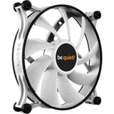 be quiet! Shadow Wings 2 PWM White 140 mm, Ventilateur de boîtier Blanc/Noir, Connecteur PWM à 4 broches pour le ventilateur