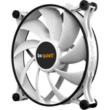 be quiet! Shadow Wings 2 PWM White 140 mm, Ventilateur de boîtier Blanc/Noir, Connecteur PWM à 4 broches pour le ventilateur