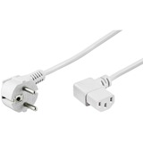 goobay Câble d'alimentation C13 Blanc, 3 mètres