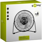 goobay Ventilateur USB 8" Noir