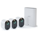 Arlo VMS5340 Caméra de sécurité IP Intérieure et extérieure 3840 x 2160 pixels Mur, Caméra de surveillance Blanc, Caméra de sécurité IP, Intérieure et extérieure, Sans fil, 91,44 m, Interne, FCC, IC, CE, UL