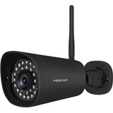 Foscam FI9912P-B Caméra IP Full HD 2MP, Caméra de surveillance Noir
