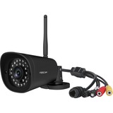 Foscam FI9912P-B Caméra IP Full HD 2MP, Caméra de surveillance Noir