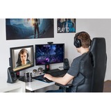 Logitech Brio Stream webcam Noir, 4096 x 21060 pixels, 60 ips, 1080p, USB 3.2 Gen 1 (3.1 Gen 1), Noir, Clip