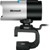 Microsoft LifeCam Studio, Webcam Noir/Argent, Vente au détail