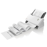 Plustek SmartOffice PS456U 600 x 600 DPI Scanner ADF Blanc A4, Scanner à feuilles Blanc/Noir, 216 x 1270 mm, 600 x 600 DPI, 80 ppm, 48 bit, 24 bit, 8 bit