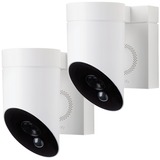 Somfy Caméra d'extérieur - Duo pack, Caméra de surveillance Blanc