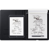 Wacom Bamboo Folio large, Tablette graphique Sans fil, 210 x 297 mm, USB, Stylo, Gris, 338 mm