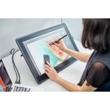 Wacom Cintiq 22 tablette graphique Noir USB Noir, Avec fil, USB, 54,6 cm (21.5"), 16:9, 1920 x 1080 pixels, 178°