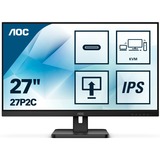 AOC 27P2C 27" Moniteur Noir, HDMI, DisplayPort, 4x USB-A 3.2 (5 Gbit/s), USB-C