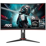 AOC CQ27G2U/BK 27" incurvé Gaming Moniteur Noir, 2x HDMI, DisplayPort, 4x USB-A 3.2 (5 Gbit/s), 144 Hz