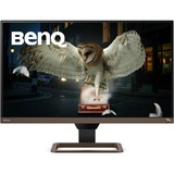 BenQ EW2780U 68,6 cm (27") 3840 x 2160 pixels 4K Ultra HD LED Noir, Marron, Moniteur LED Noir, 68,6 cm (27"), 3840 x 2160 pixels, 4K Ultra HD, LED, 5 ms, Noir, Marron