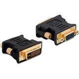 DeLOCK Adaptateur DVI-I vers VGA Noir, 65016