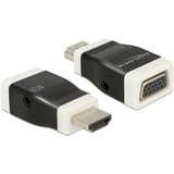 DeLOCK Adaptateur HDMI A vers VGA Noir