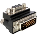 DeLOCK VGA Adapter DVI-I 15-pin FM VGA Noir, Adaptateur DVI-I, 15-pin FM VGA, Noir