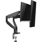 Digitus Bras universel à double écran, Support de moniteur Noir