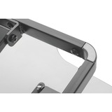 Digitus Fixation ergonomique pour ordinateur portable assis/debout, Accessoire Blanc