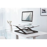 Digitus Fixation ergonomique pour ordinateur portable assis/debout, Accessoire Blanc