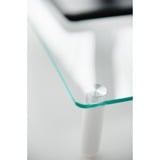 Digitus Support de moniteur universel en verre, Stockage Transparent, Autonome, 20 kg, 33 cm (13"), 81,3 cm (32"), Transparent