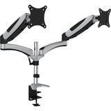 Digitus Support pour deux moniteurs DA-90353, Support de moniteur Argent/Noir