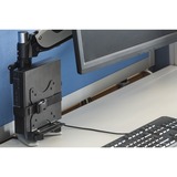 Digitus Support pour mini PC de bureau multifonctions Pince, 5 kg, 75 x 75 mm, 100 x 100 mm, Noir