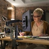 Ergotron Bureau LX, Support de moniteur Noir