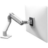 Ergotron HX Desk Monitor Arm, Support de moniteur Blanc, Pince, 19 kg, 124,5 cm (49"), 400 x 400 mm, Réglage de la hauteur, Blanc