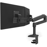 Ergotron LX Desk Dual Direct, Support de moniteur Noir