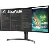 LG 35WN75C-B écran plat de PC 88,9 cm (35") 3440 x 1440 pixels UltraWide Quad HD Noir, Moniteur gaming Noir, 88,9 cm (35"), 3440 x 1440 pixels, UltraWide Quad HD, 5 ms, Noir