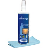 MediaRange Spray & Clean Set pour écrans TFT/LCD/Plasma, Détergent 250ml