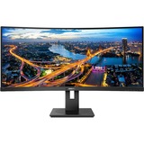Philips 345B1C/00 34" incurvé UltraWide Moniteur Noir, 86,4 cm (34"), 3440 x 1440 pixels, Quad HD, LCD, 4 ms, Noir
