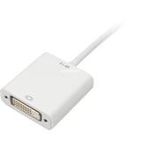 Sharkoon Mini-DisplayPort > DVI-D, Adaptateur Blanc, 0,15 mètres