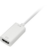 Sharkoon Mini DisplayPort > HDMI, Adaptateur Blanc, 0,15 mètres