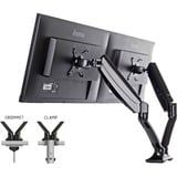 iiyama Bras pour moniteur à double ressort à gaz DS3002C-B1, Support de moniteur Noir