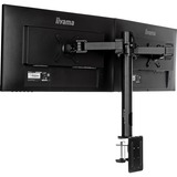 iiyama DS1002C-B1 support d'écran plat pour bureau 76,2 cm (30") Noir, Support de moniteur Noir, Pince, 10 kg, 25,4 cm (10"), 76,2 cm (30"), 100 x 100 mm, Noir