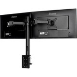iiyama DS1002C-B1 support d'écran plat pour bureau 76,2 cm (30") Noir, Support de moniteur Noir, Pince, 10 kg, 25,4 cm (10"), 76,2 cm (30"), 100 x 100 mm, Noir