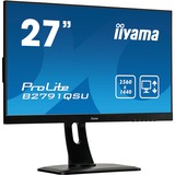 iiyama ProLite B2791QSU-B1 écran plat de PC 68,6 cm (27") 2560 x 1440 pixels Quad HD LED Noir, Moniteur gaming Noir, 68,6 cm (27"), 2560 x 1440 pixels, Quad HD, LED, 1 ms, Noir