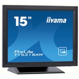 iiyama ProLite T1531SAW-B5 moniteur à écran tactile 38,1 cm (15") 1024 x 768 pixels une seule pression Noir, Affichage Noir, 38,1 cm (15"), 340 cd/m², TN, 4:3, 1024 x 768 pixels, LED