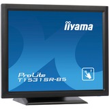iiyama ProLite T1531SR-B5 15" Touchscreen-Moniteur Noir, 38,1 cm (15"), 1024 x 768 pixels, XGA, LED, 8 ms, Noir