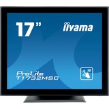 iiyama ProLite T1732MSC-B5X 17" Touchscreen-Moniteur  Noir, 43,2 cm (17"), 1280 x 1024 pixels, SXGA, LED, 5 ms, Noir