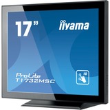 iiyama ProLite T1732MSC-B5X 17" Touchscreen-Moniteur  Noir, 43,2 cm (17"), 1280 x 1024 pixels, SXGA, LED, 5 ms, Noir