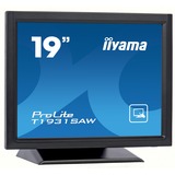 iiyama ProLite T1931SAW-B5 19" Touchscreen-Moniteur Noir, 48,3 cm (19"), 1280 x 1024 pixels, LED, 5 ms, Noir