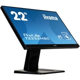 iiyama ProLite T2252MSC-B1 écran plat de PC 54,6 cm (21.5") 1920 x 1080 pixels Full HD LED Écran tactile Noir, Moniteur LED Noir, 54,6 cm (21.5"), 1920 x 1080 pixels, Full HD, LED, 7 ms, Noir