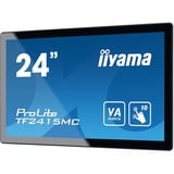 iiyama ProLite TF2415MC-B2 23.8" Moniteur tactile Noir, 1x DisplayPort, 1x HDMI, 1x VGA