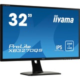 iiyama ProLite XB3270QS-B1 31.5" Moniteur Noir, 80 cm (31.5"), 2560 x 1440 pixels, Quad HD, LED, 4 ms, Noir