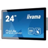 iiyama Prolite TF2415MC-B2 23.8" Moniteur tactile  Noir, 60,5 cm (23.8"), 1920 x 1080 pixels, Full HD, VA, 16 ms, Noir